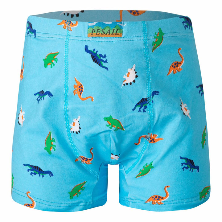 Boys' boxer shorts Dinosaur PE-XQ2635 4 pieces in a pack