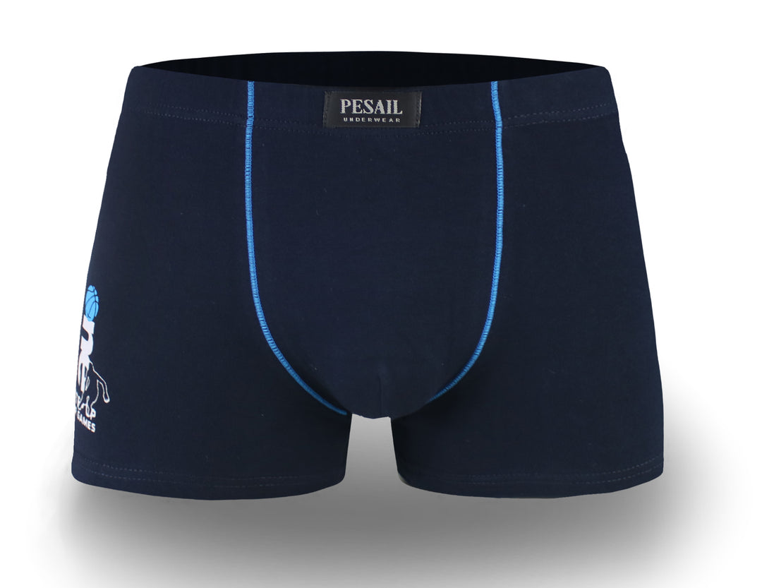 TEEN sports classic flexible cotton boxer shorts U5152 - 4 pieces per pack