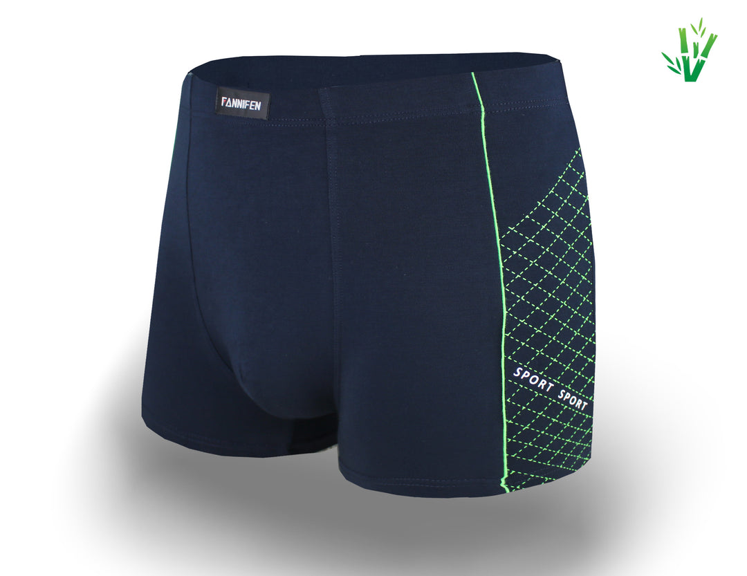 Men's bamboo soft flexible breathable boxers M6755 4pcs in a pack