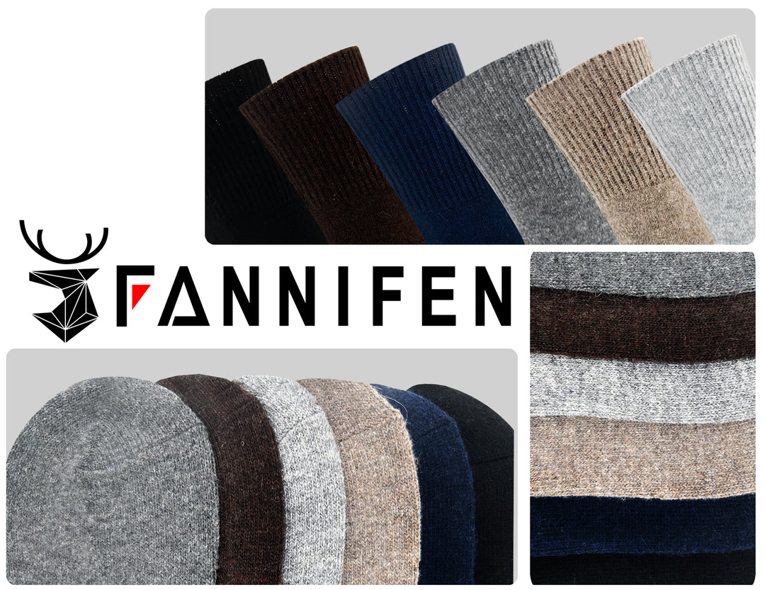 Men's wool thermal socks LY304 4 pairs