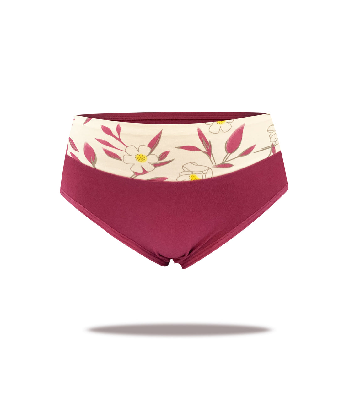Women's cotton panties FLOWERS YW4126 -3 pcs per pack