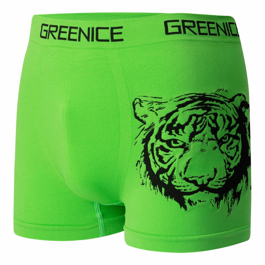 Men's seamless boxers GREE-7664 - 4 pieces in a pack