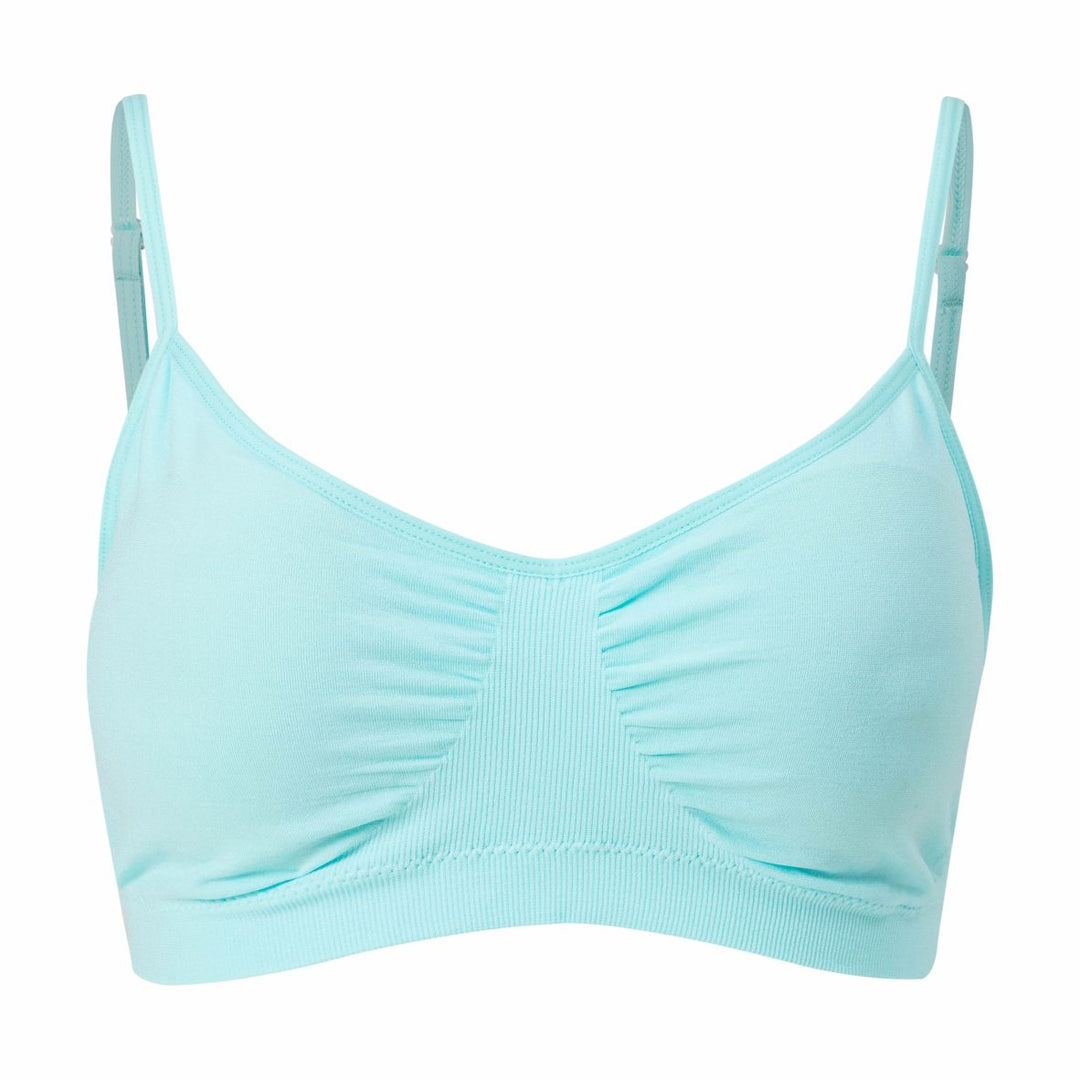 Women Wireless Comfortable Push Up No Underwire Full Support Lift Bralette Everyday Seamless Padded Bra GREE-3532 - 2 pcs