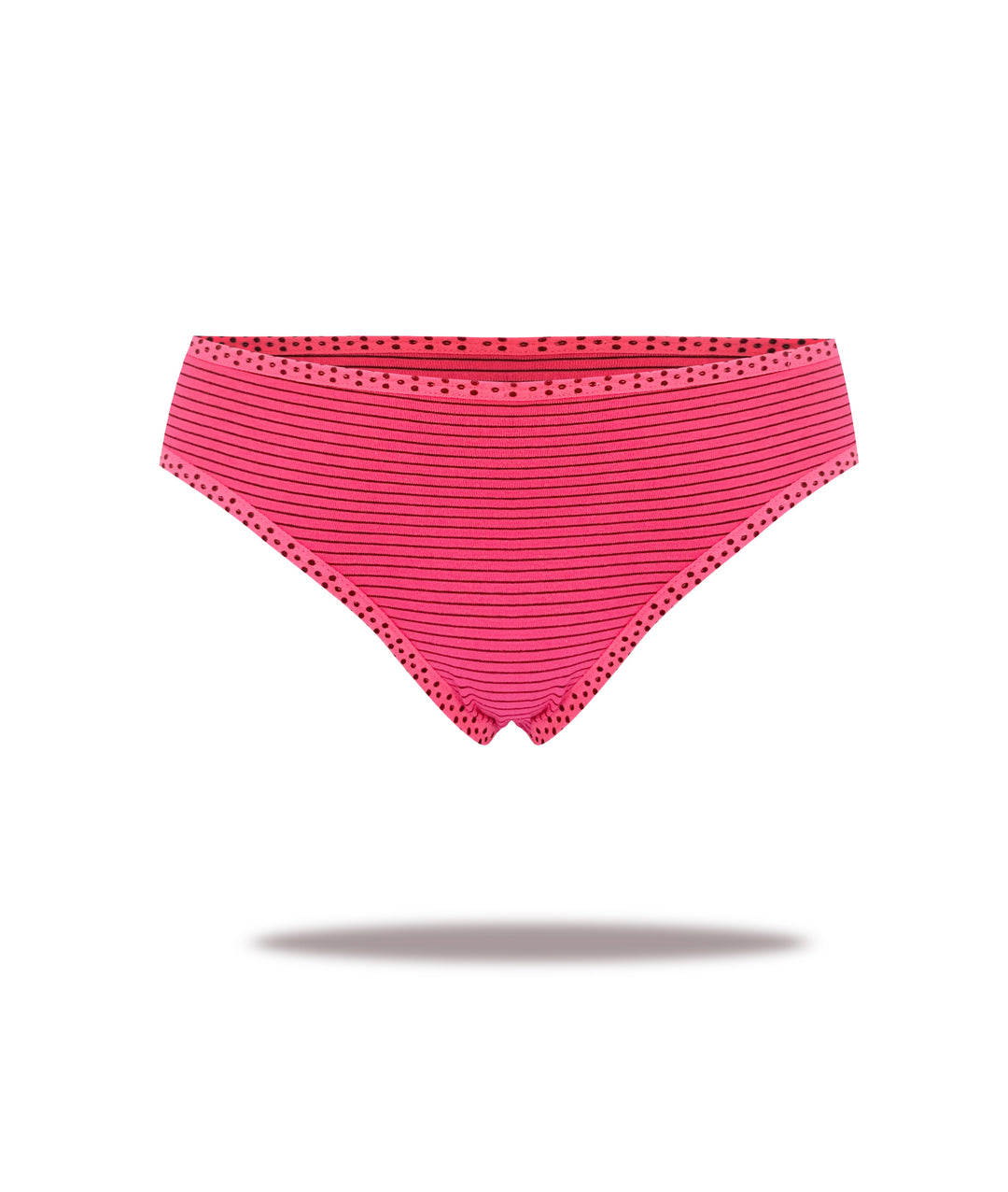 Women's striped thong YW4122 - 3 pcs per pack
