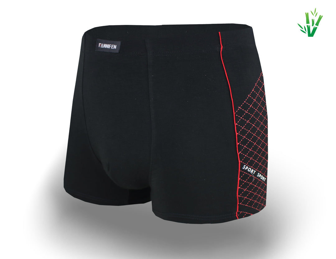 Men's bamboo soft flexible breathable boxers M6755 4pcs in a pack