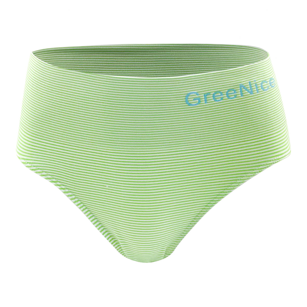 Seamless striped panties GREE-2040 - 3 pieces per pack