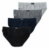 Men's plain briefs T6002 - 4pcs in a pack