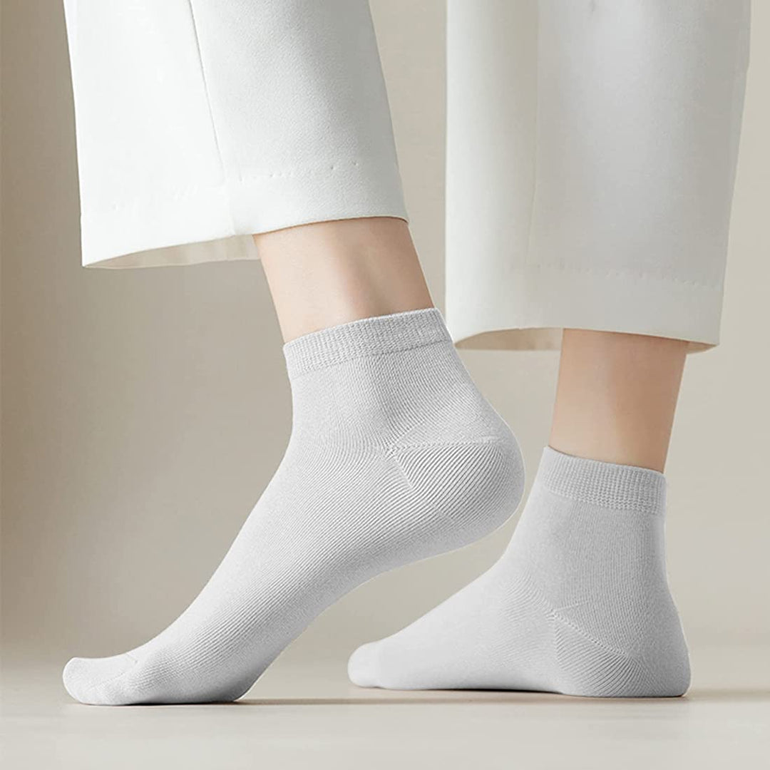 Women's bamboo ankle socks xw2601 6 pairs