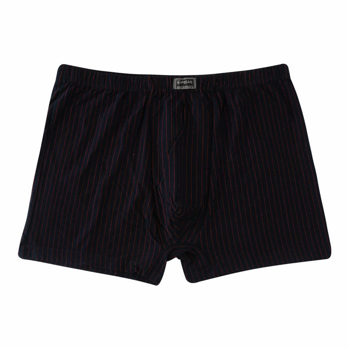 Men's classic lounge stretch loose boxer shorts PE-337+1 4 pieces per pack