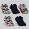 Boys’ Soft & Comfortable Patterned Ankle Socks YIGD66622 – 10 Pairs