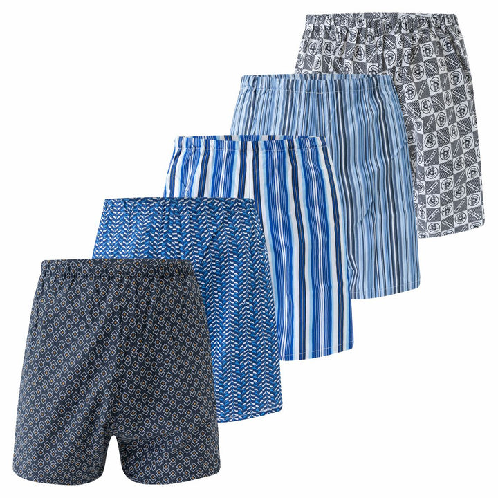 Men's boxer shorts G388 - 4 pcs in a pack