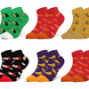 Women's ankle socks with fruit design CW426 6 pairs
