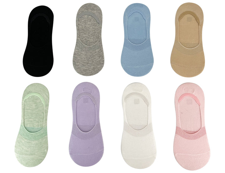 Women's invisible socks YW010 5 pairs