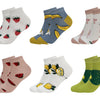 Women's ankle socks FRUIT CW415 6 pairs