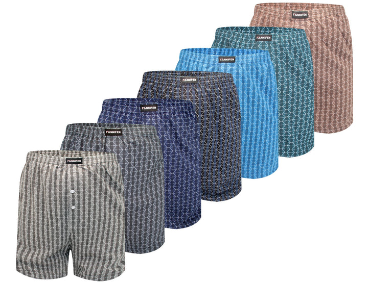 Men's checkered shorts HF025 - 4 pieces per pack
