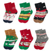 Mystery Box: Children's Christmas thermal socks QH01 6 pairs