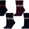 Women's fluffy thermal socks LY215 4 pairs