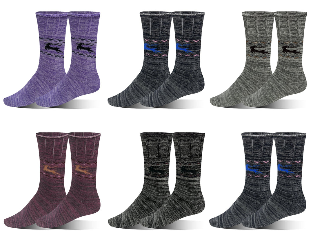 Women's medical thermal socks SSW043 4 pairs