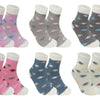 Women's furry thermal socks DW9803 4 pairs