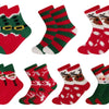 Women's Christmas thermal socks H5511 6 pairs