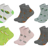 Women's funny socks GREENS IW5619 6 pairs