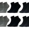 Men's bamboo thermal socks BM3501C 6 pairs