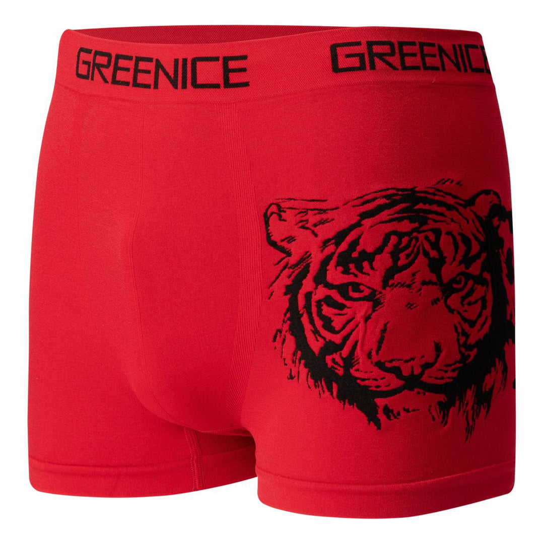Men's seamless boxers GREE-7664 - 4 pieces in a pack