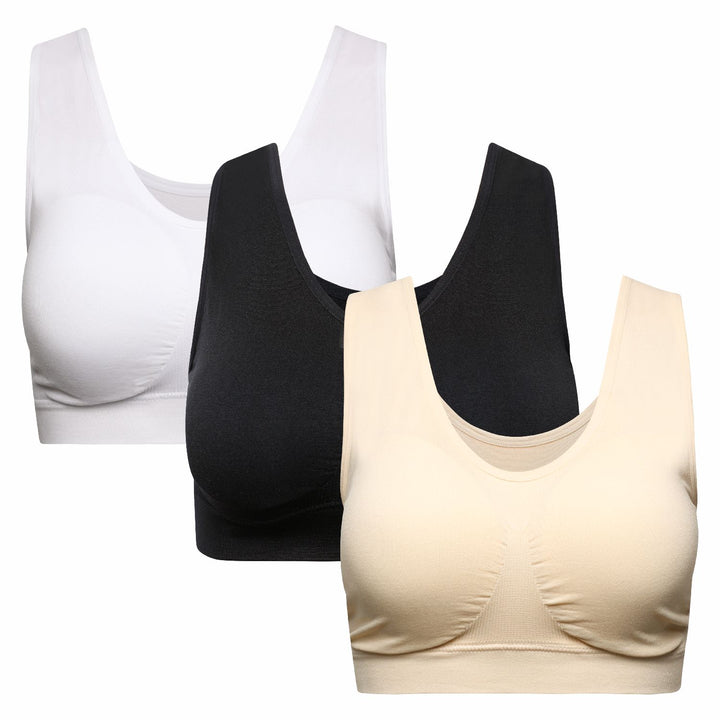 Seamless bras, large sizes GREE-2377, 2 pieces