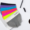 Seamless high-waisted elastic waistband comfortable sport panties GREE-3850 - 3 pieces per pack
