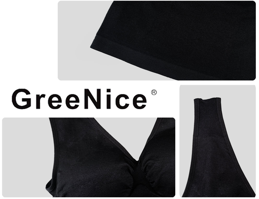 Women's classic single-color tank top GREE-3036