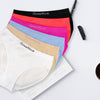 Seamless solid-colored panties GREE-6766 - 3 pcs in a pack