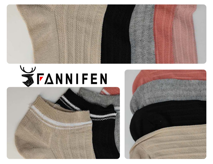 Women's ankle socks Z876 - 6 pairs