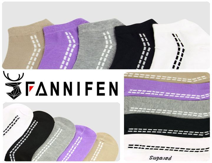 Women's ankle socks 4XW2683 6 pairs