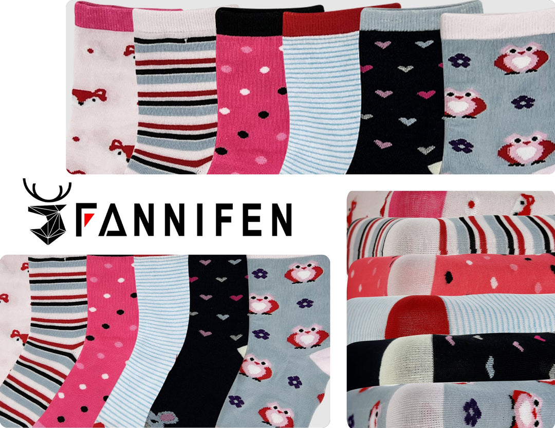 Girls' socks QW3053 6 pairs