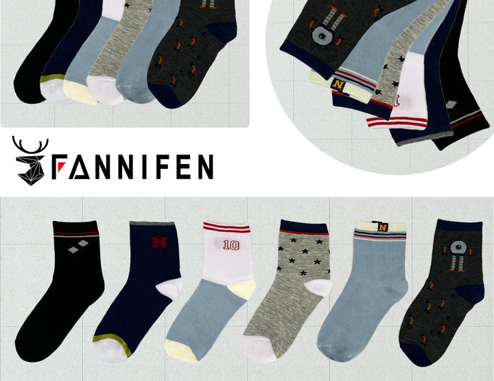 Boys' socks QM5060 6 pairs