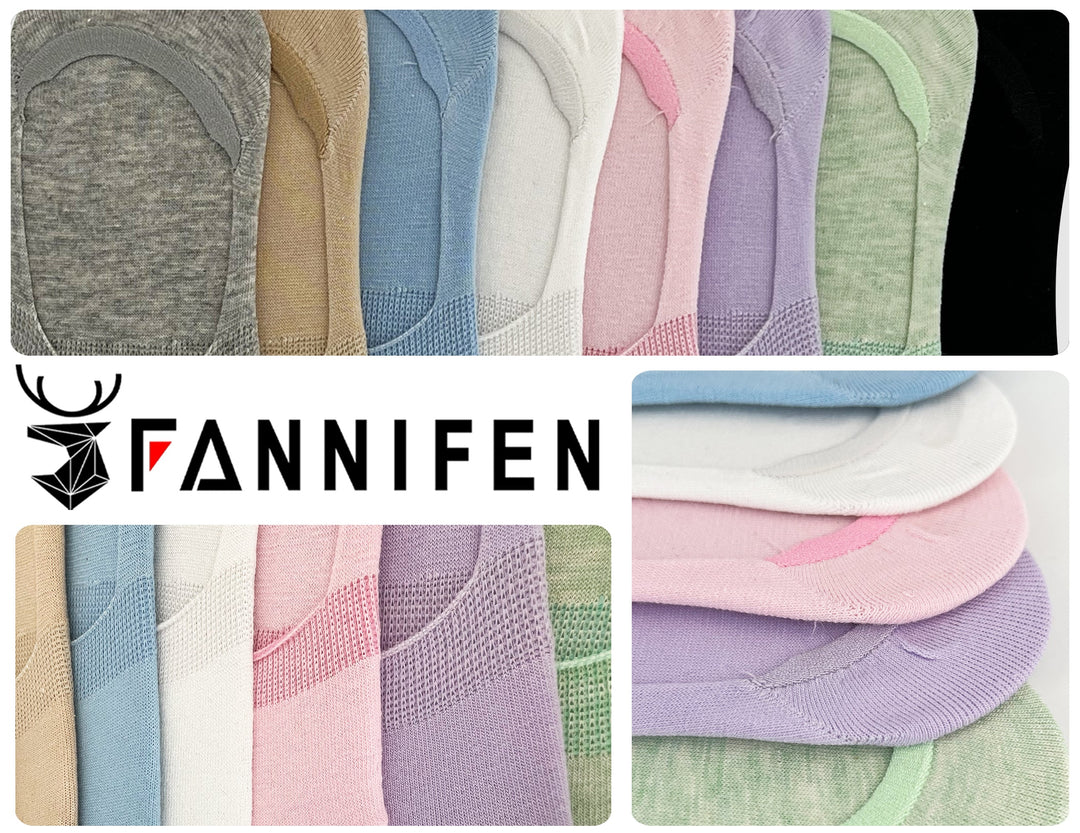 Women's invisible socks YW010 5 pairs