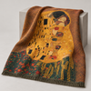 Women’s Art-Print Scarf with Fringes H8383