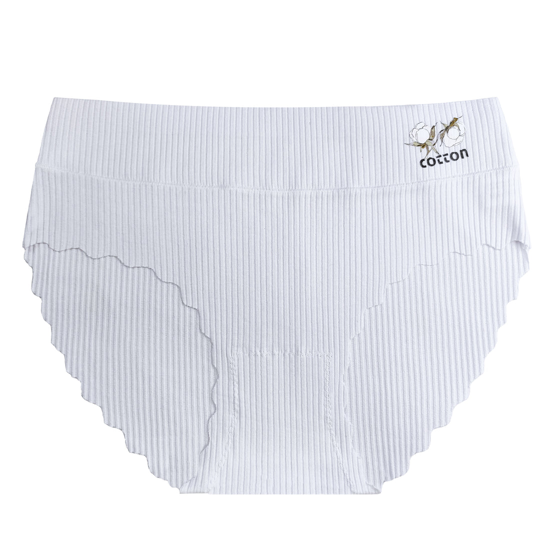 Women's solid-colored panties CZ8062 - 3 pieces in a pack