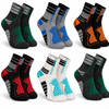 Men’s Sports Socks with Reinforced Heel & Toe ECC-S6106 – 6 Pairs