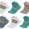 Women's ankle socks ANIMALS IW5616 6 pairs