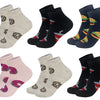 Women's cheerful socks SNACK IW5618 6 pairs