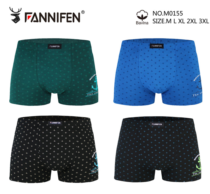 Men's classic soft flexible boxer shorts KOTVA M0155