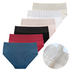 Women's Cotton Smooth Elasic Breathable Classic panties DOTS PE1002 - 3 pieces in a pack