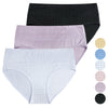 Women's high-waisted bamboo panties RM0083A - 3 pieces in a pack
