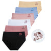 ROSE Women's High-Waisted Full Coverage Daily Breathable Smooth Seamless Panties RM0052 - 3 pieces per pack