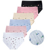 Women's high-waisted breathable everyday full cover panties RM0056 - 3 pieces per pack
