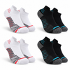 Men’s Low-Cut Sports Socks with Arch Support & Reinforced Heel SPT17 - 4 pairs