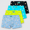 Boys’ Short-Leg Boxer Briefs with Panda Print XQ2676 – 4 Pieces
