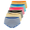 Women's panties Stripes YW4003 - 3 pieces in a pack