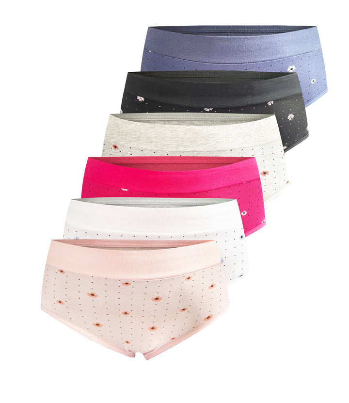Women's high-waisted panties GERBERY YW4141 - 3 pcs in a pack